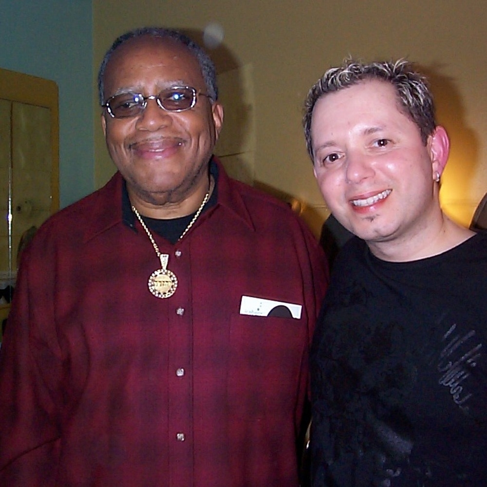 Lonnie-Liston-Smith, another musical hero of mine. What an honour to share the stage with “The Original Superstars of Jazz Fusion!”